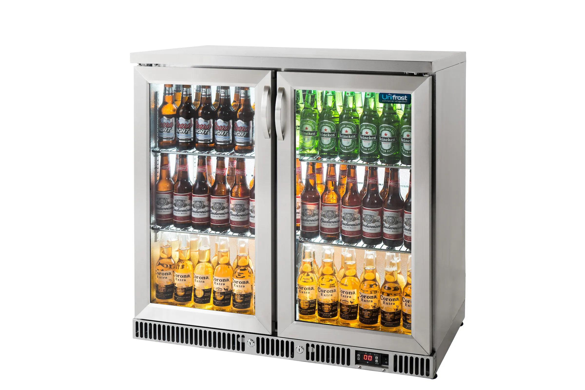 Unifrost BC20HSE Stainless Steel Beer Fridge Bottle Cooler