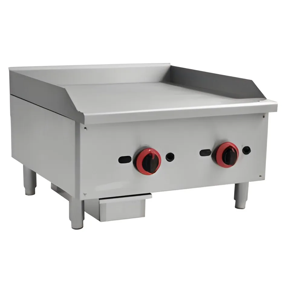 Kebab King Countertop Gas Griddle KKGG-24 2 Burners