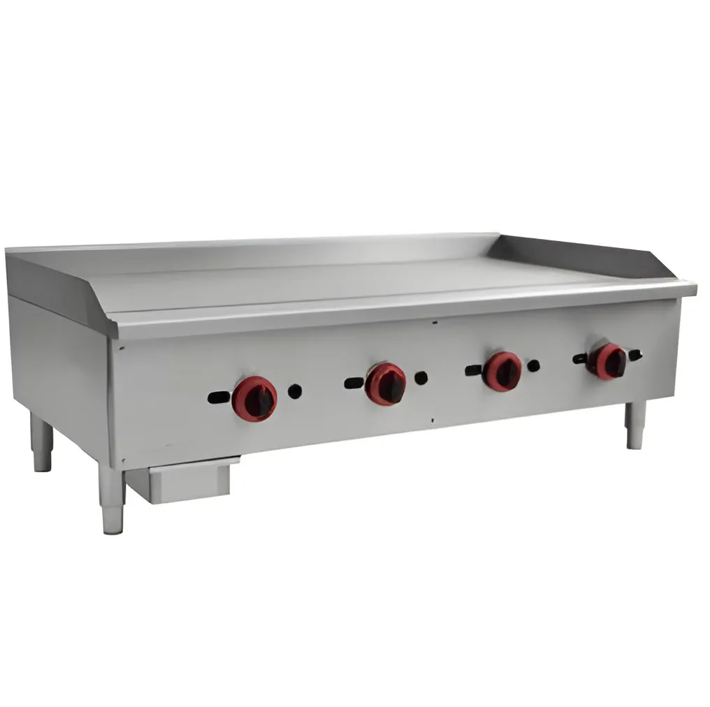 Kebab King Countertop Gas Griddle KKGG-48 4 Burners