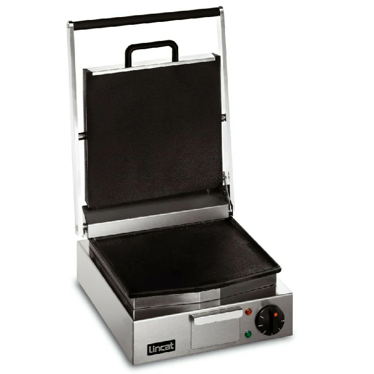 Lincat Lynx 400 Electric Counter-top Single Contact Grill - Smooth Upper & Lower Plates - W 310 mm - 2.25 kW