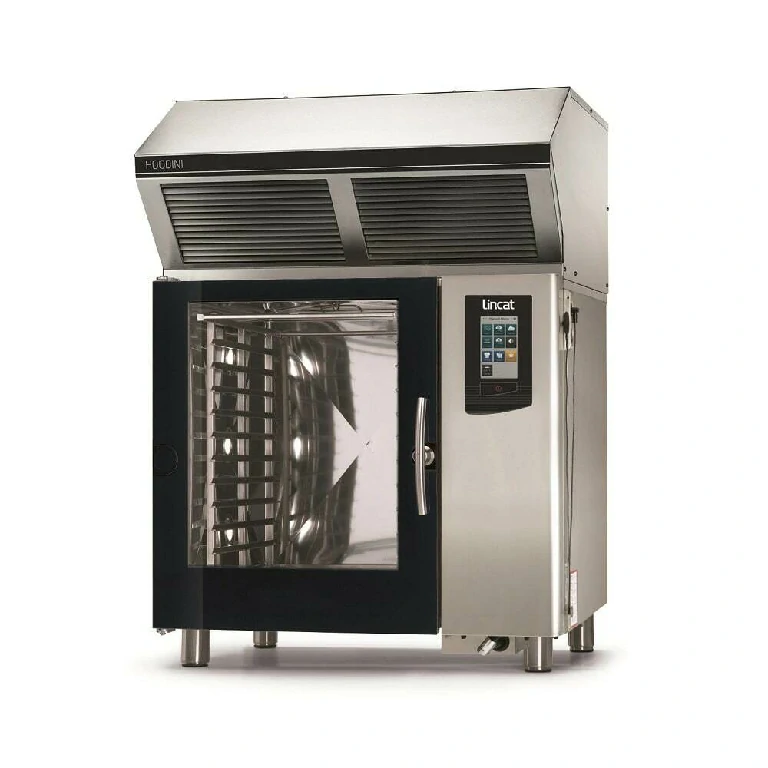 Lincat Visual Cooking 2.10 LCH210I Electric Counter-top Combi Oven with Hoodini - Injection - W 1122 mm - 27.0 + 2.2 kW
