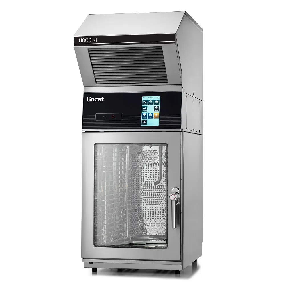 LCSH110I - Lincat CombiSlim 1.10 Electric Counter-top Combi Oven - Injection with Hoodini - W 513 mm - 12.7 + 2.2 kW