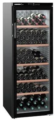 Liebherr WTB4212 Tinted Glazed Black Wine Cabinet 427 Litres