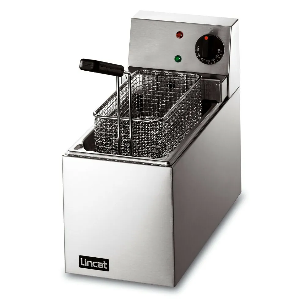 Lincat Lynx 400 Electric Counter-top Slimline Standby Fryer - Single Tank - 1 Basket - W 184 mm - 2.5 kW