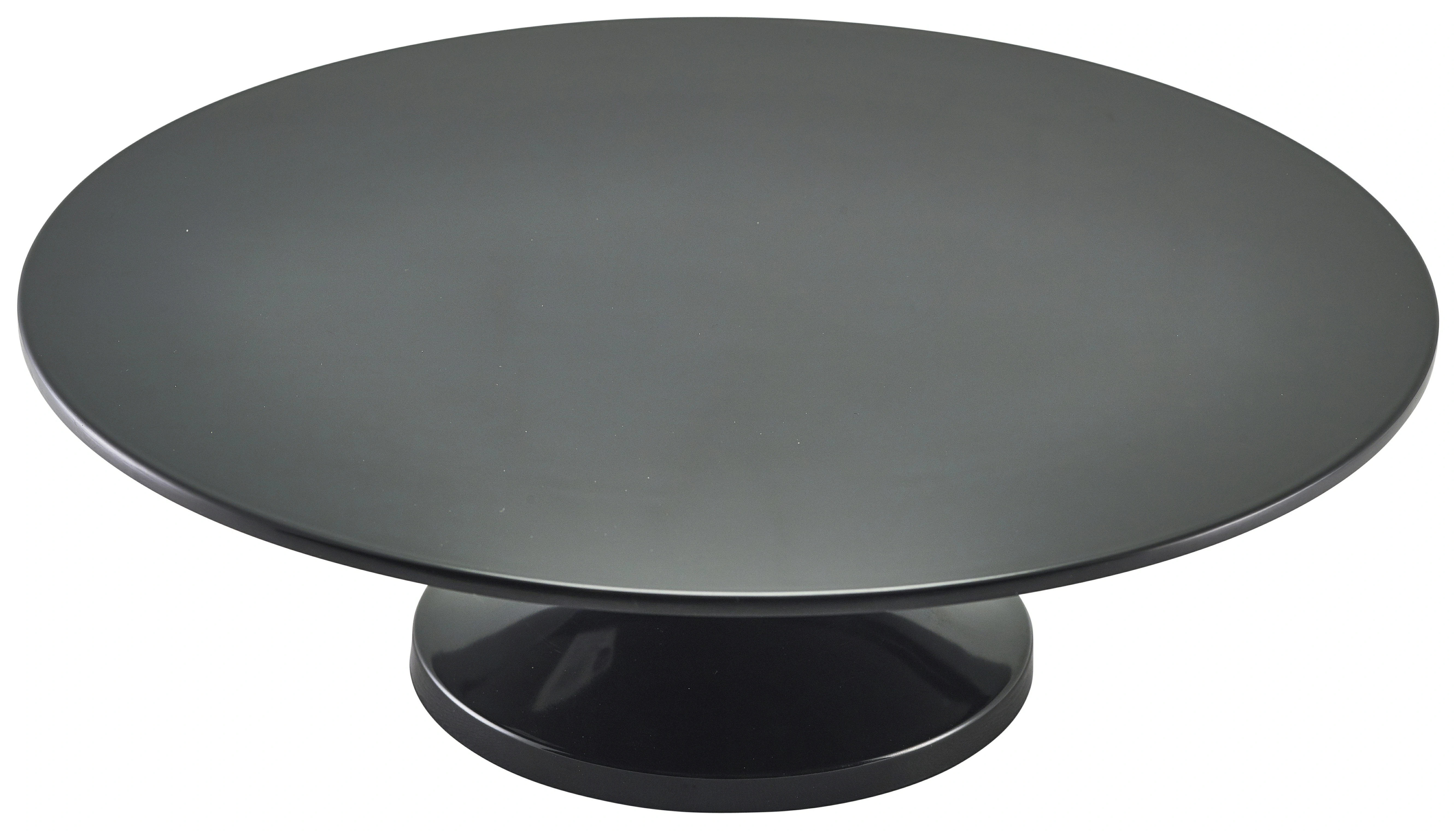 Black Melamine Cake Stand 33cm/13"