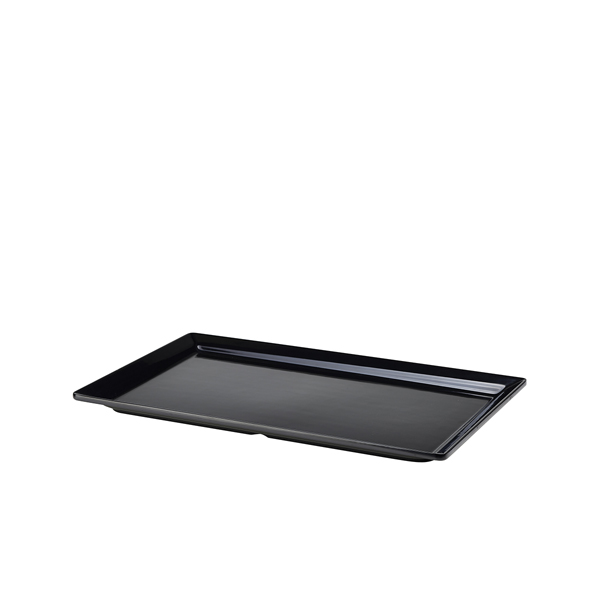 Black Melamine Platter GN 1/1 Size 53 X 32cm