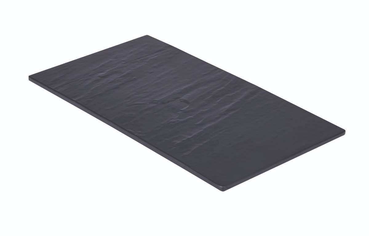 Slate Melamine Platter GN 1/3 32.5X17.5cm