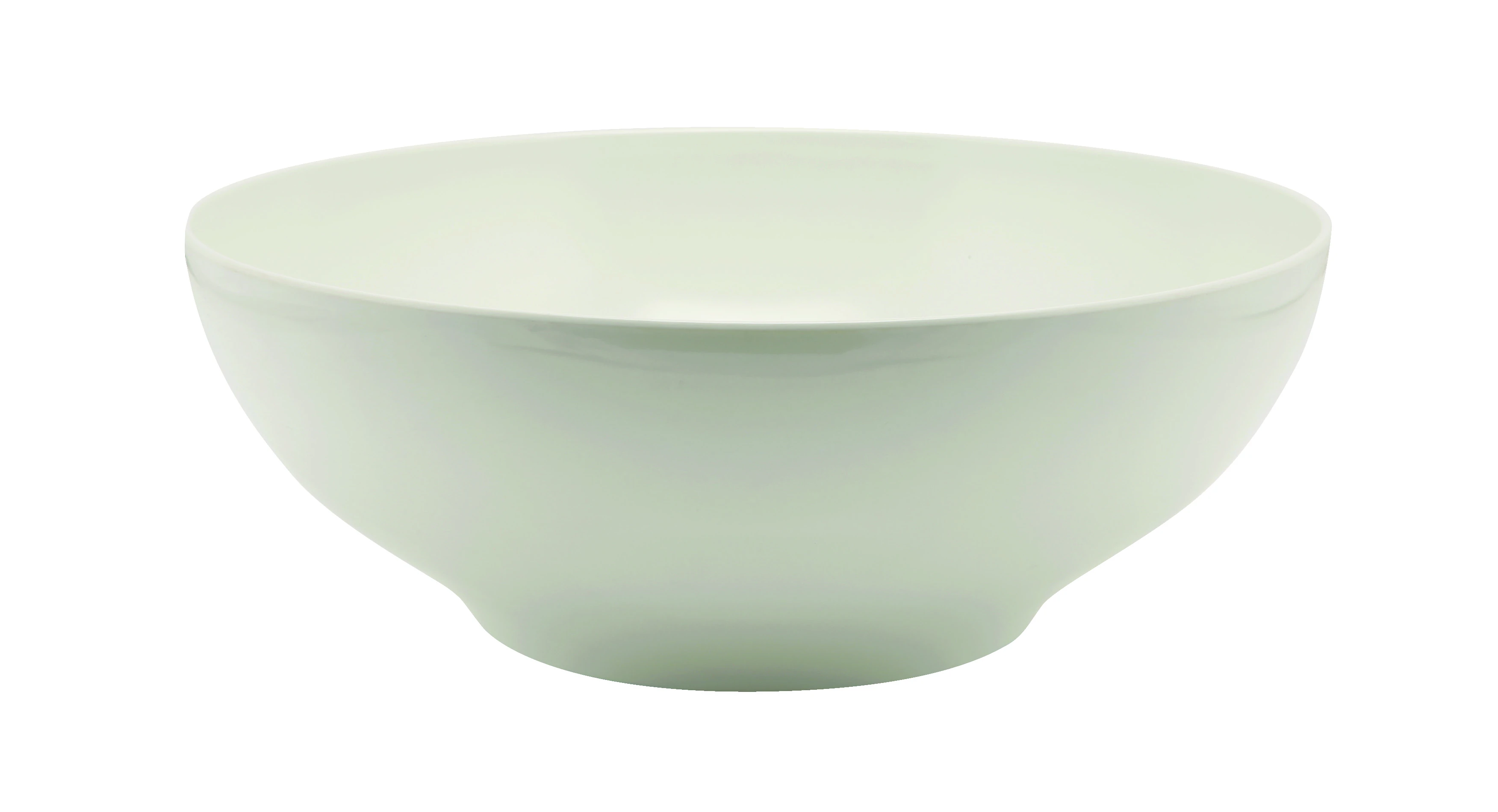 White Melamine Round Buffet Bowl 25.7cm