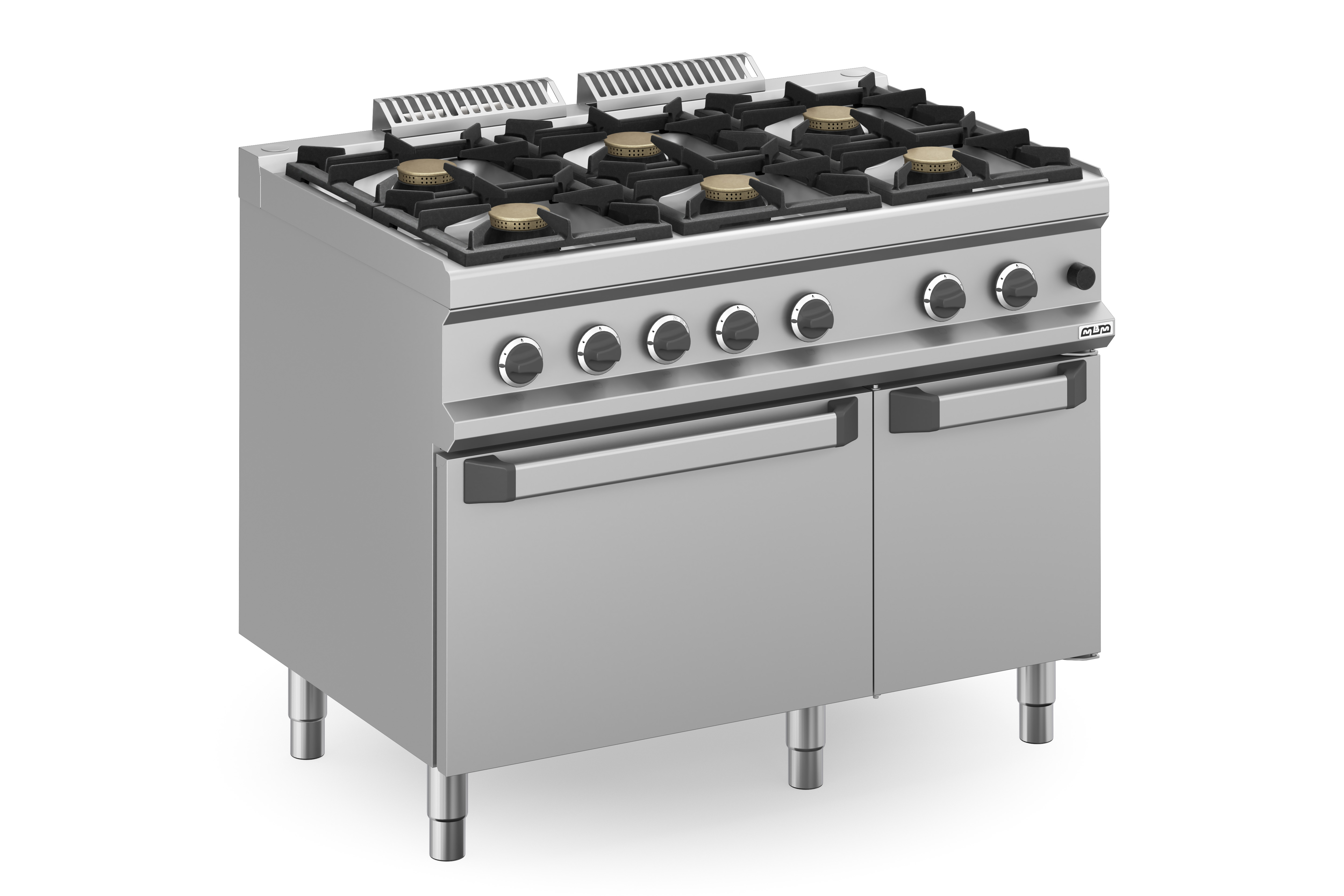 Magistra Plus 700 MFB711AFGXS 6 Burners Gas Cooker with Gas Oven