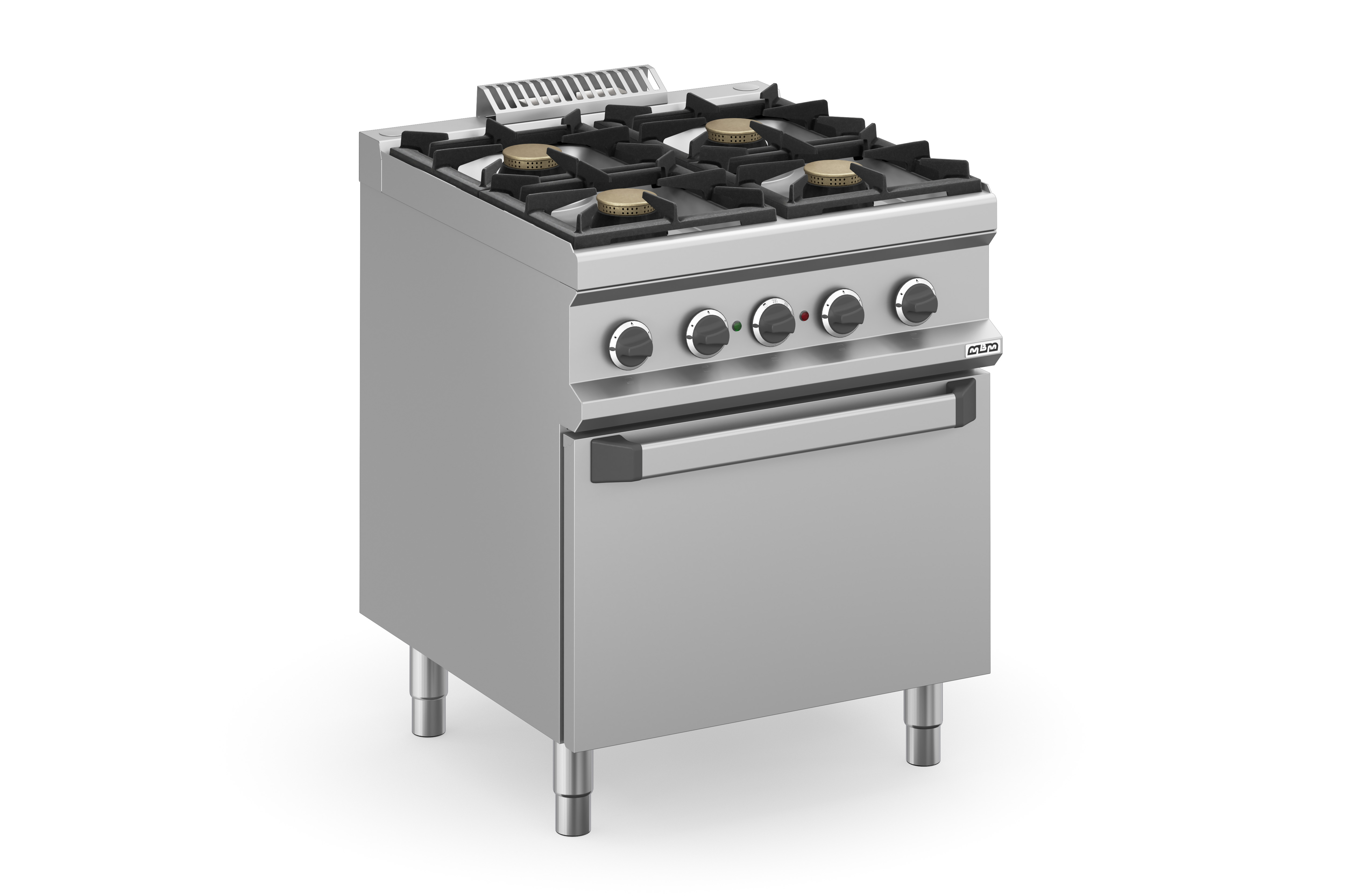Magistra Plus 700 MFB77FEXS 4 Burners Gas Cooker with Electric Oven