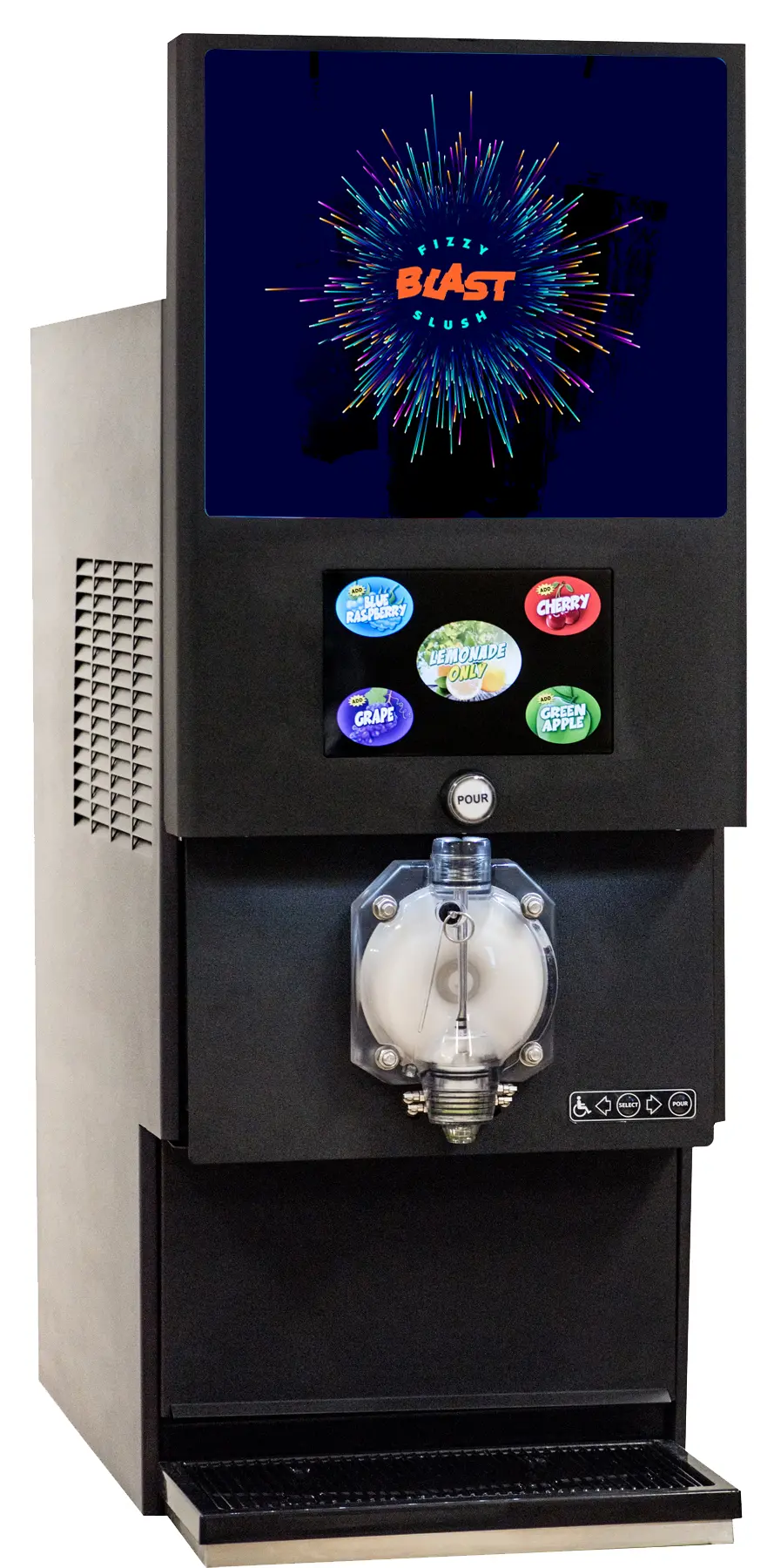 Blue Ice T384-1M - Multi Flavour Fizzy Slush Machine