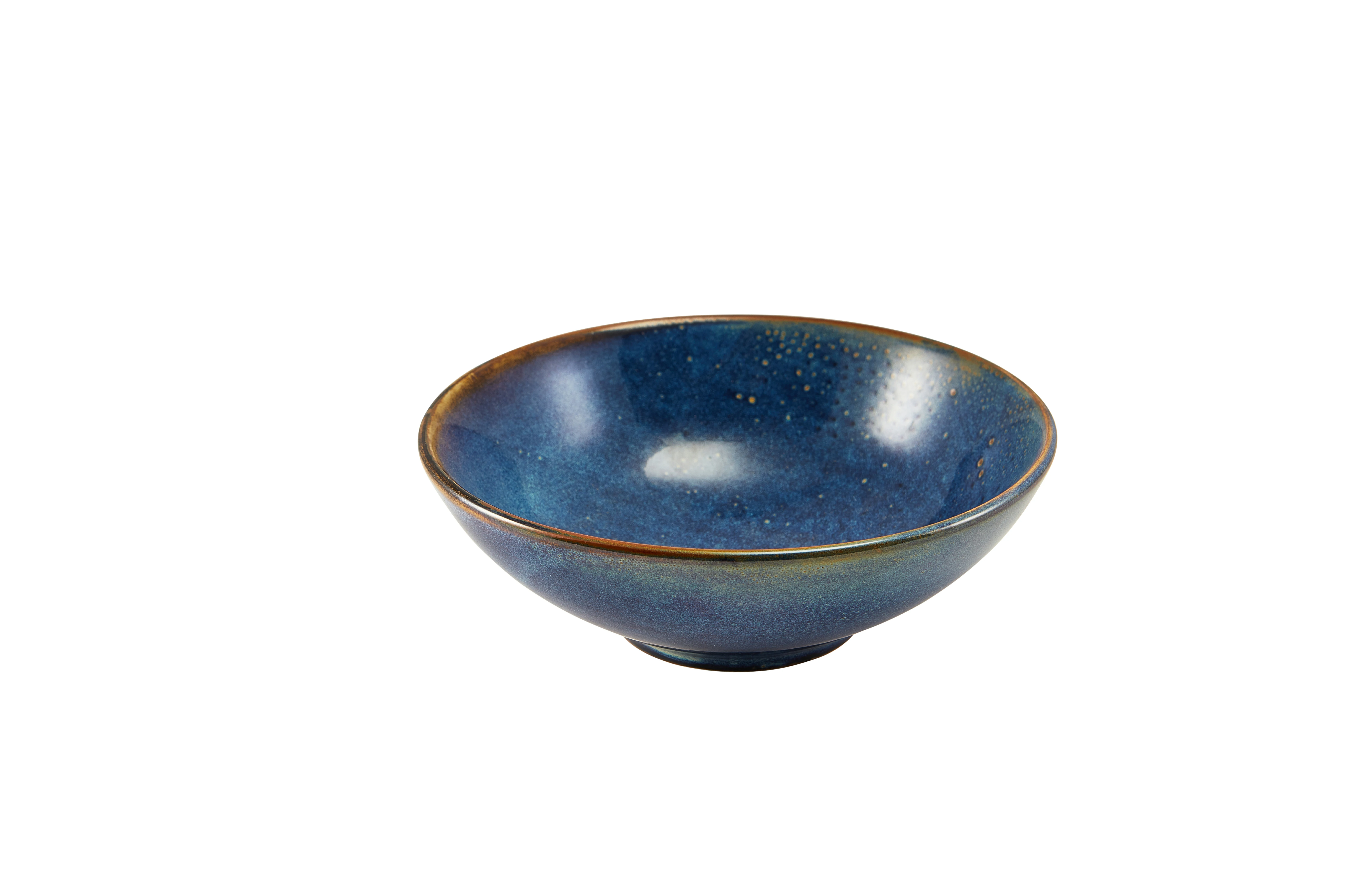 Terra Porcelain Aqua Blue Noodle Bowl 20.2cm