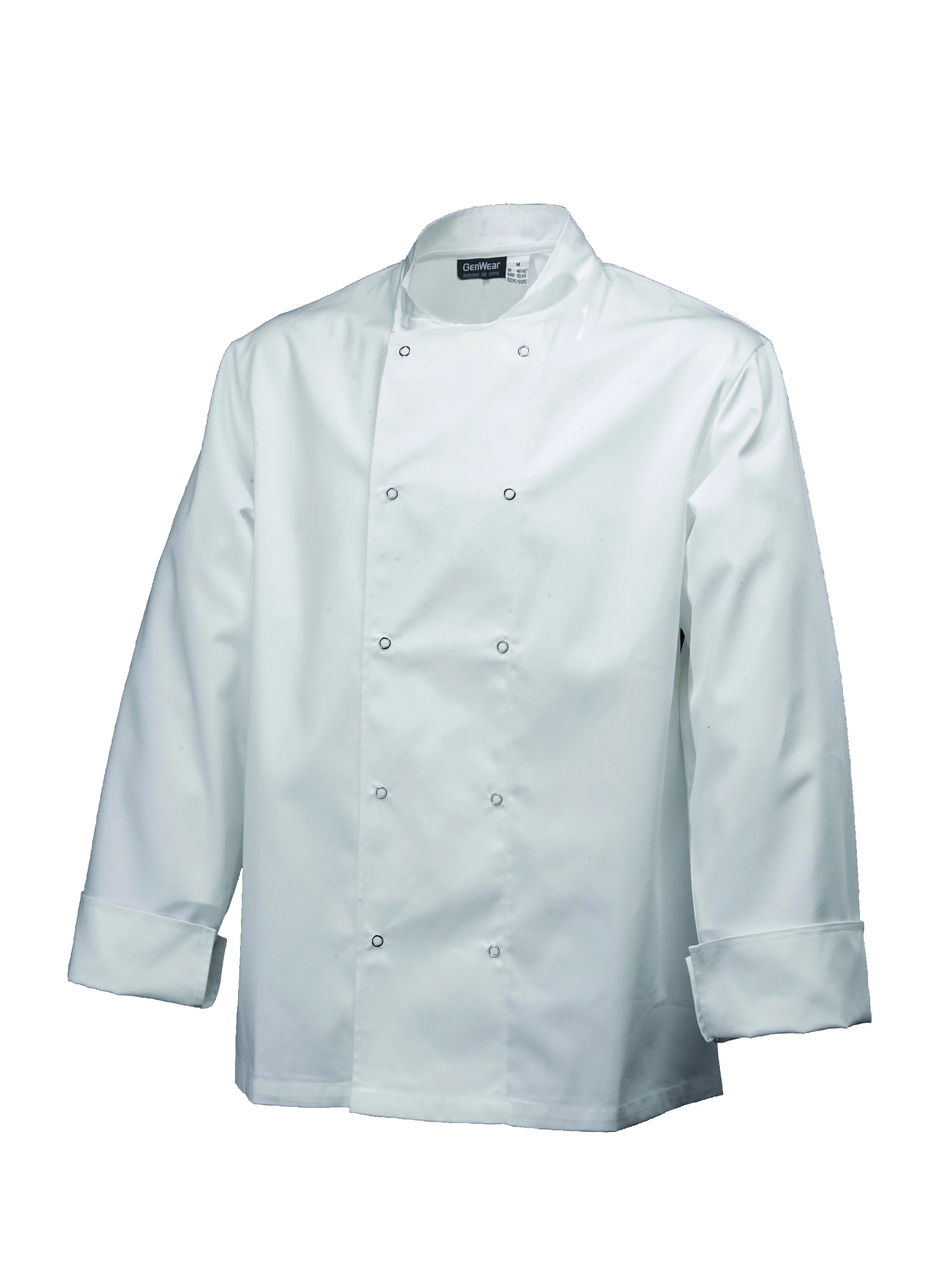 Basic Stud Jacket (Long Sleeve) White S Size