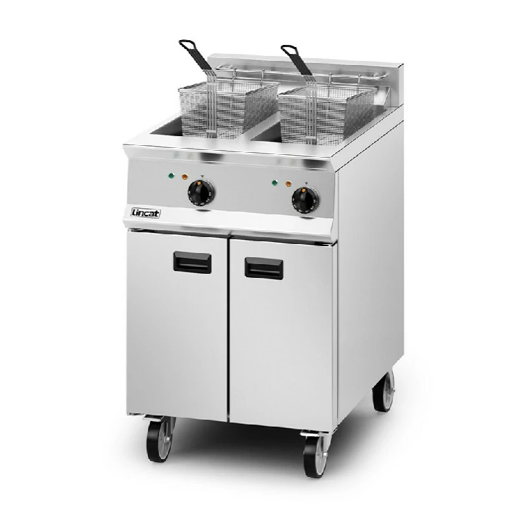 Lincat OE8113 - Opus 800 Electric Free-standing Twin Tank Fryer