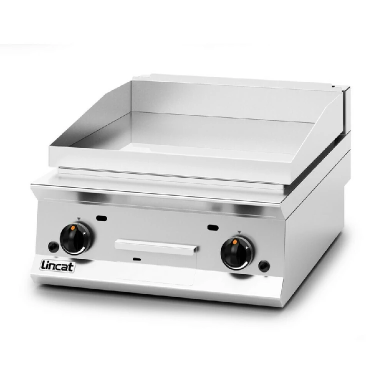 Lincat Opus 800 Natural Gas Counter-top Griddle - Chrome Plate - W 600 mm - 15.5 kW