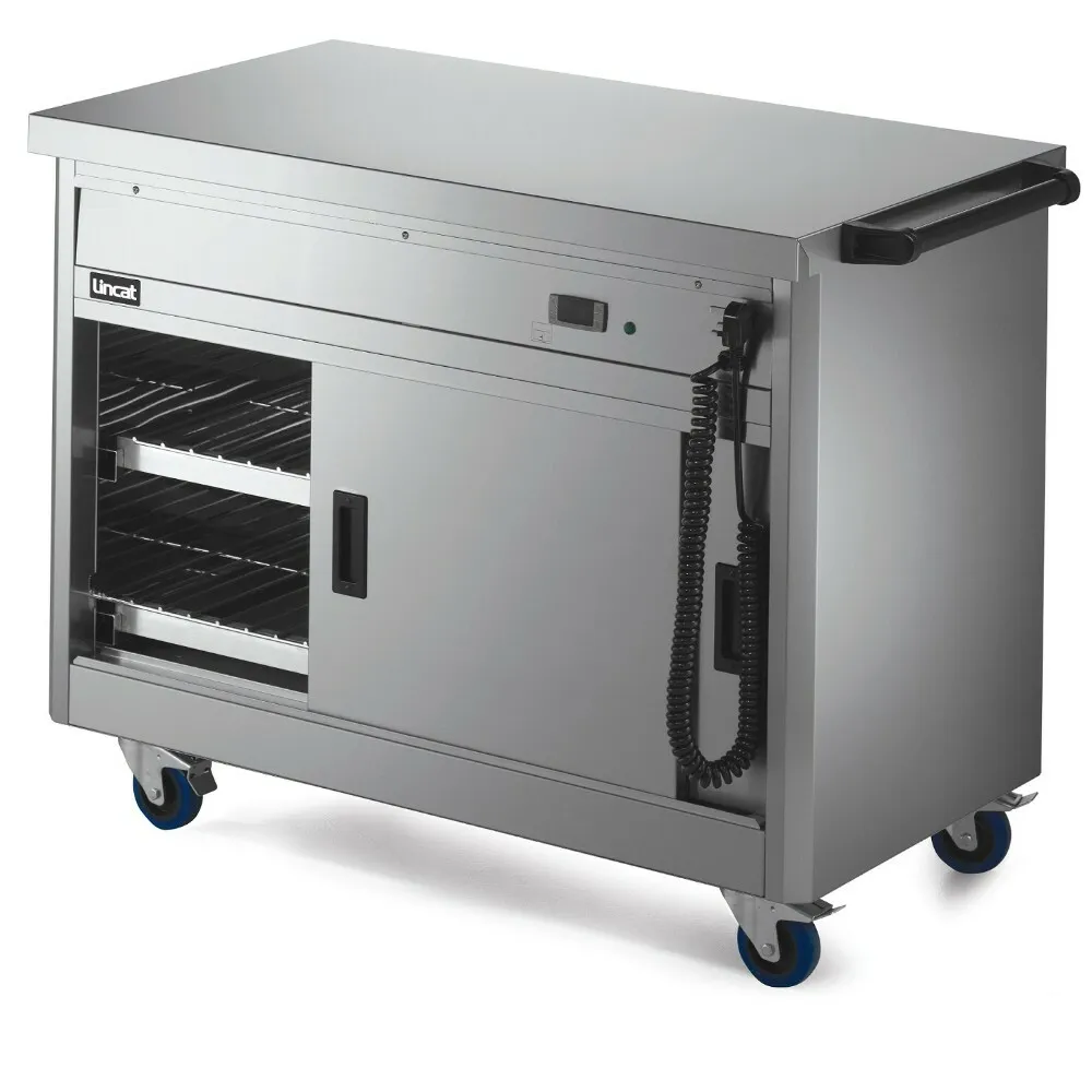 P6P3 - Lincat Panther 670 Series Free-standing Hot Cupboard - Plain Top