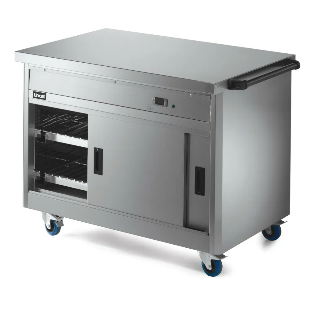 P8P3PT - Lincat Panther 800 Series Free-standing Hot Cupboard - Plain Top