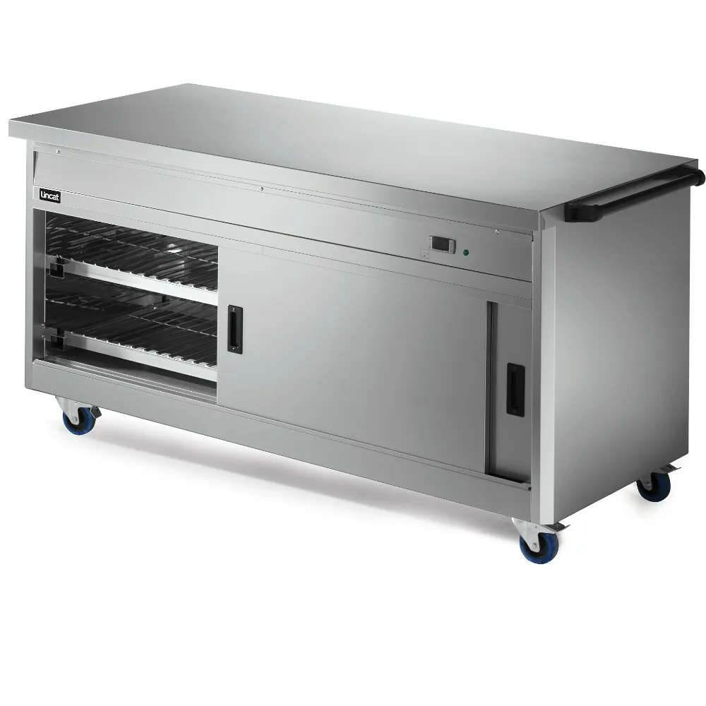 P8P5 - Lincat Panther 800 Series Free-standing Hot Cupboard - Plain Top