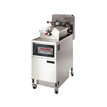 Henny Penny 4 Head Gas Pressure Fryer with 8000 Computron PFG600