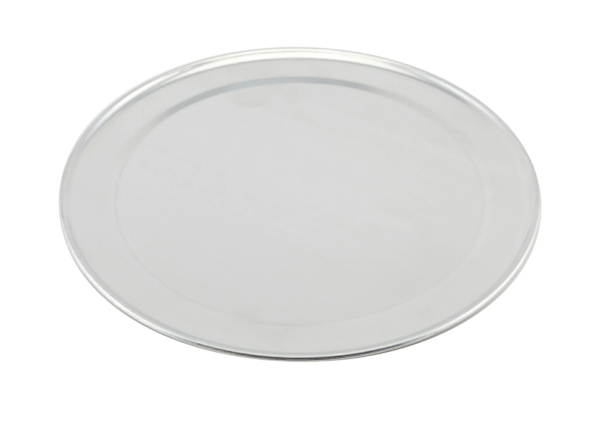 Genware Alum. Flat Wide Rim Pizza Pan 10"