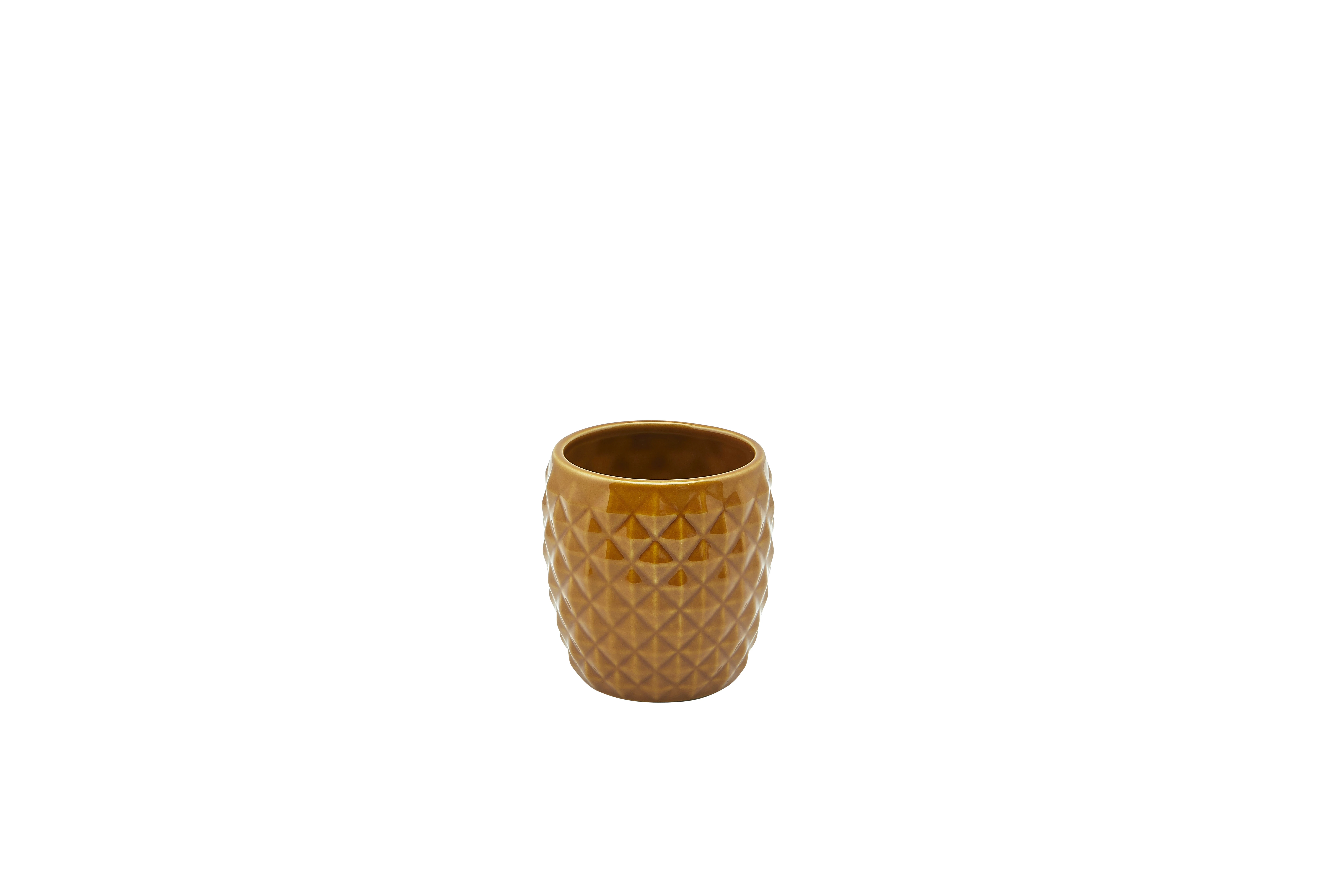 Genware Brown Pineapple Tiki Mug 40cl/14oz