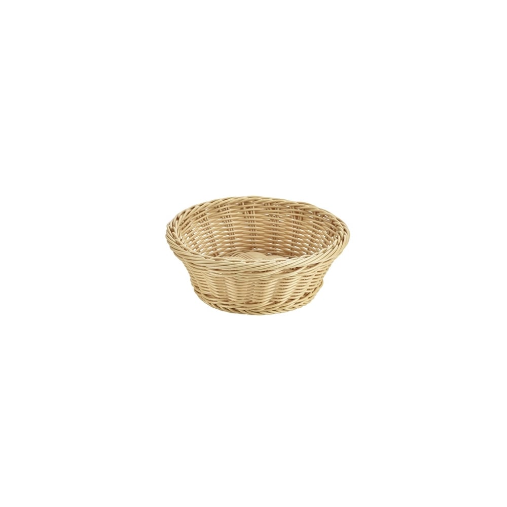 Round Polywicker Basket 21Dia x 8cm