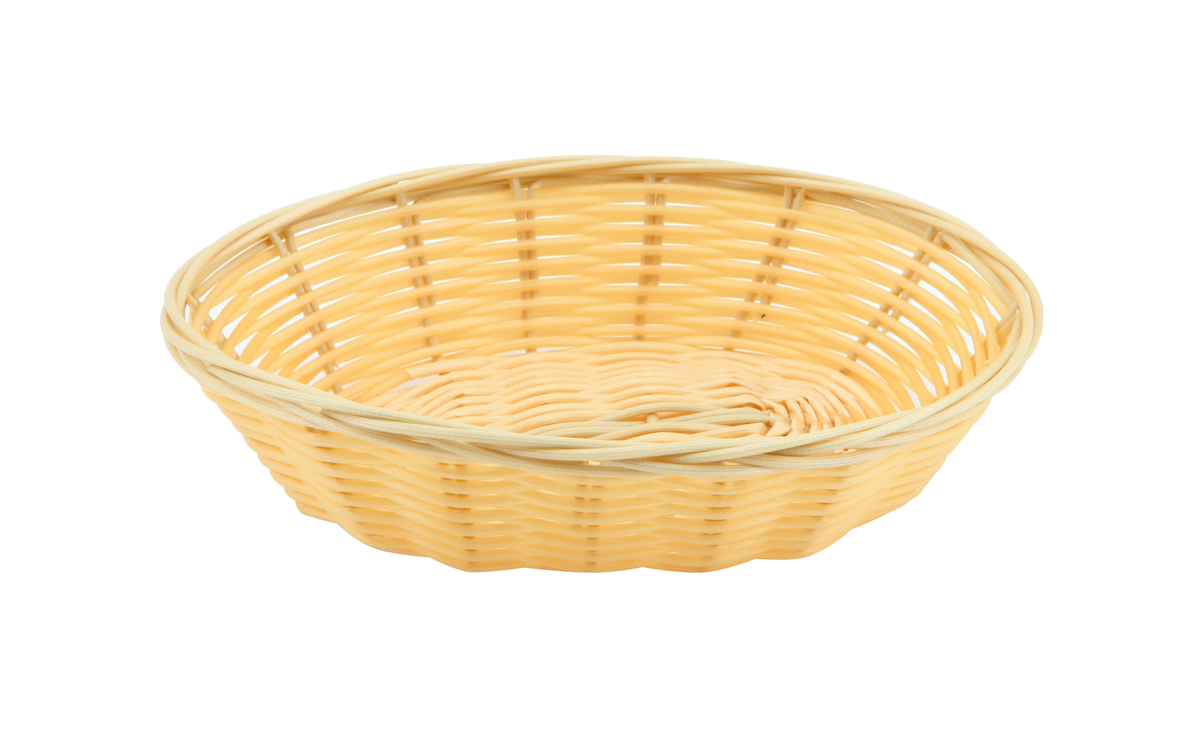 Oval Polywicker Basket 7"X5"X2"