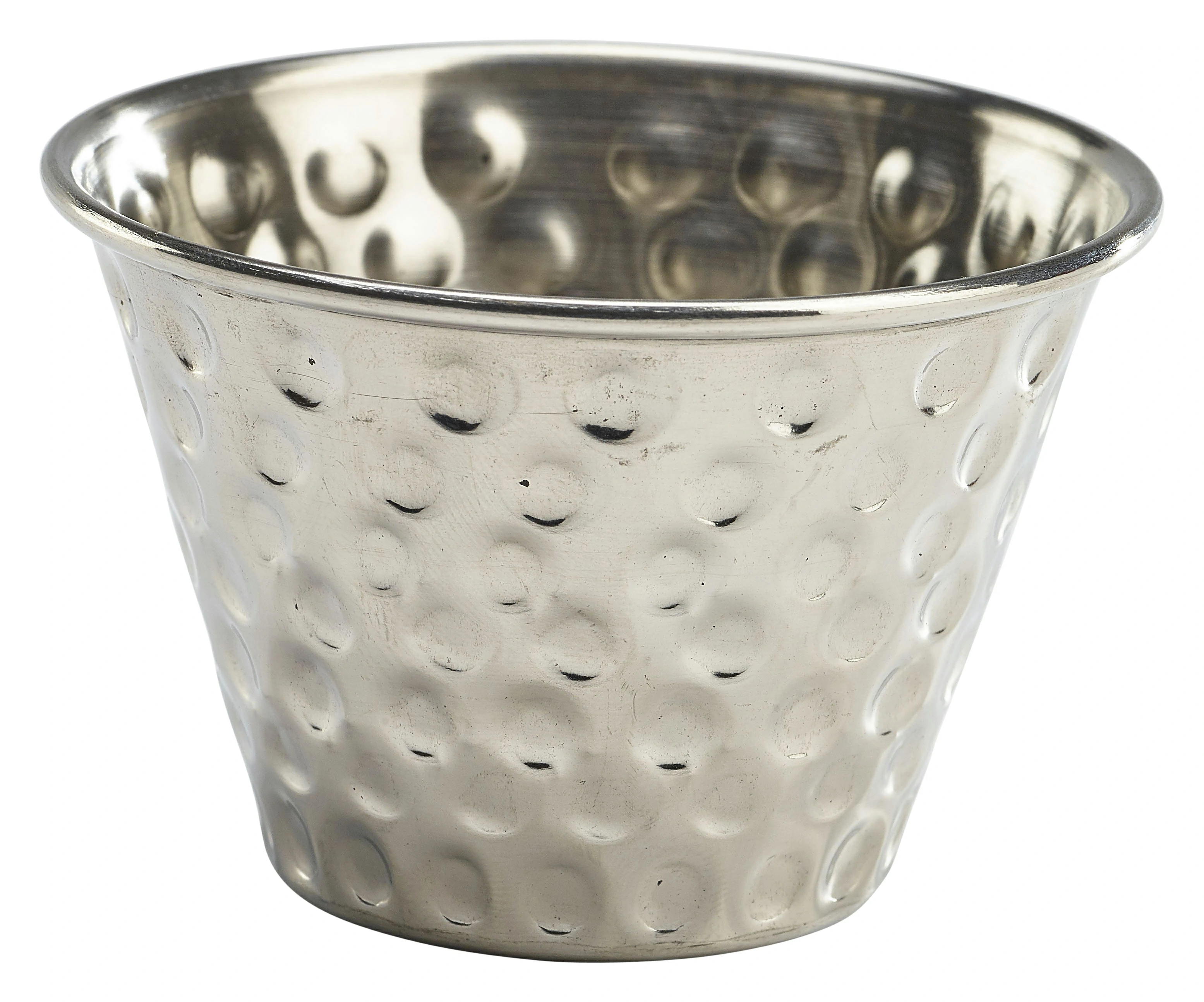 GenWare Stainless Steel Hammered Ramekin 114ml/4oz