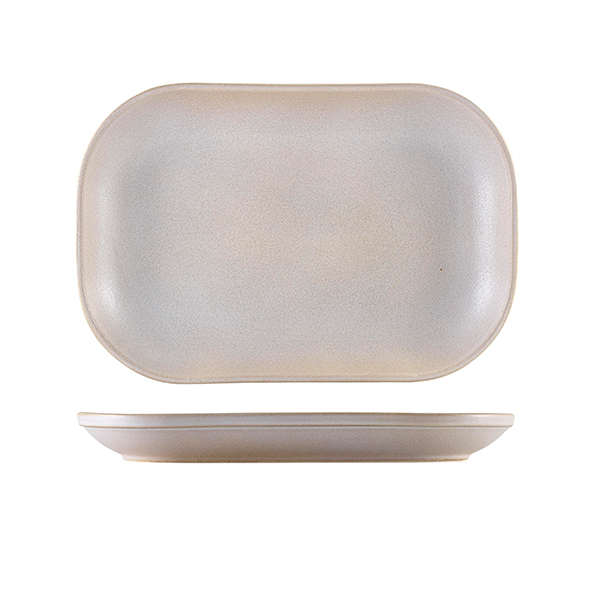 Terra Stoneware Antigo Barley Rectangular Plate 24 x 16.5cm