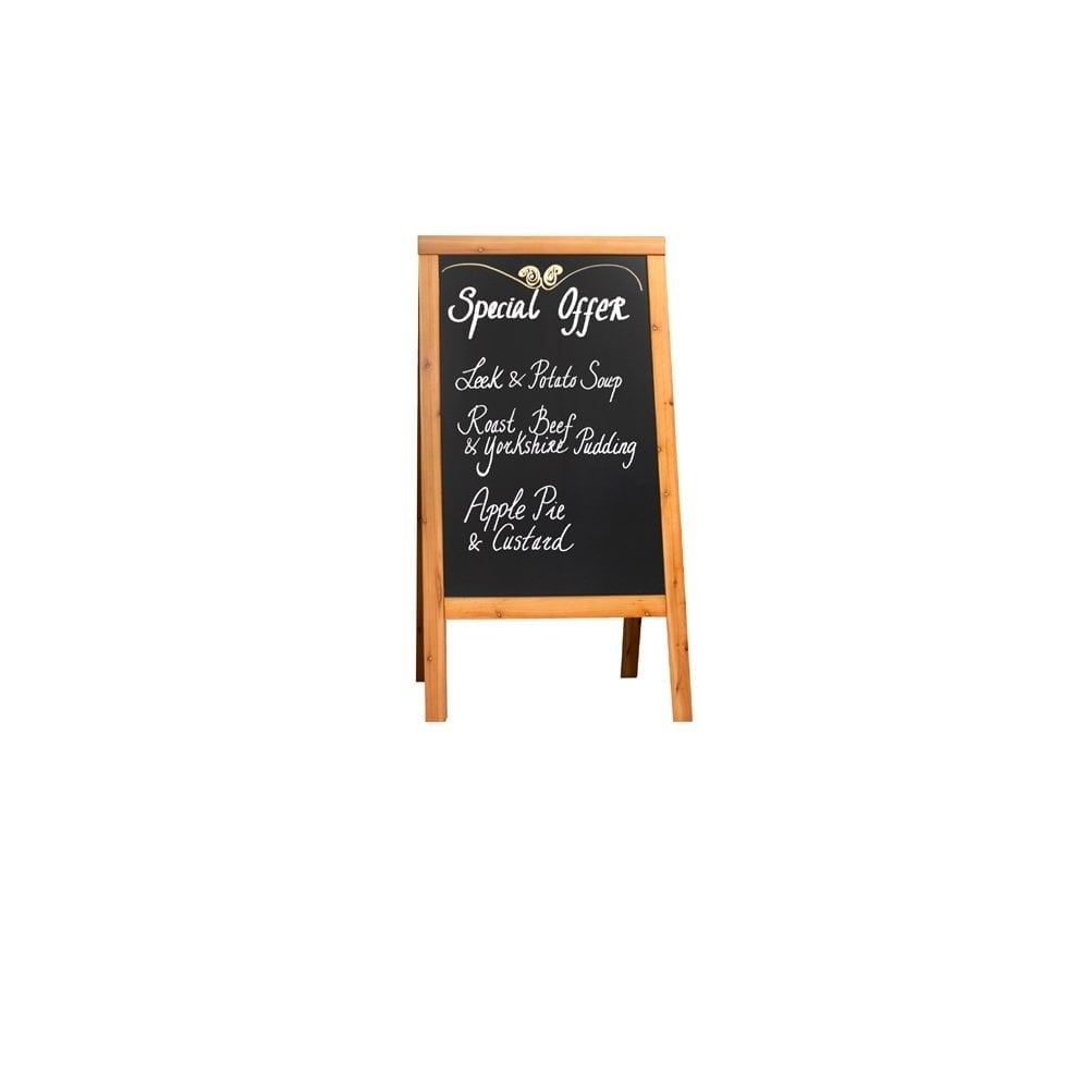 Sandwich A-Board 70X120cm Teak