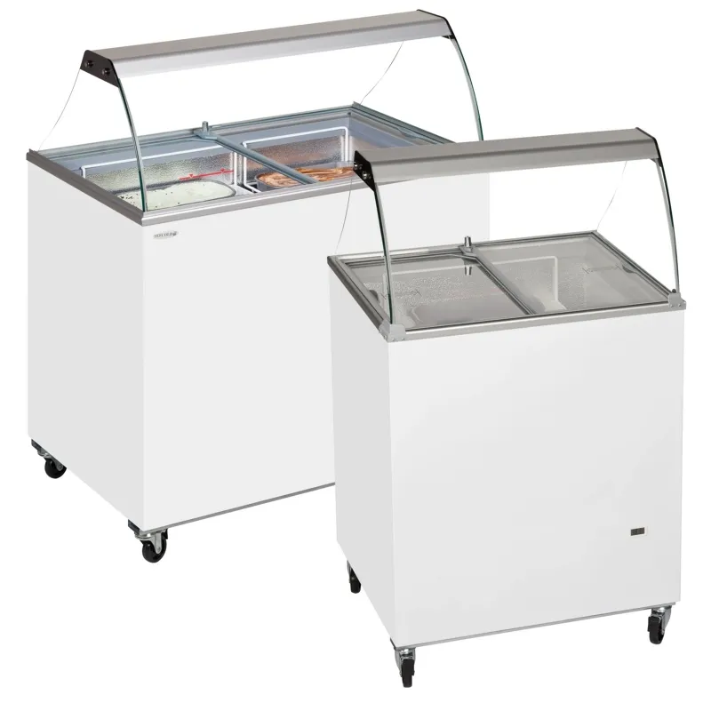 Tefcold SC Canopy Range Scoop Ice Cream Display Fridge