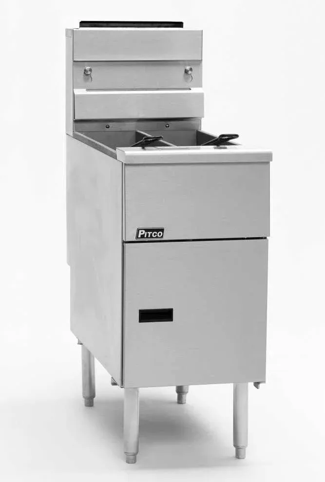 Pitco SG14T Twin Tank Gas Fryer