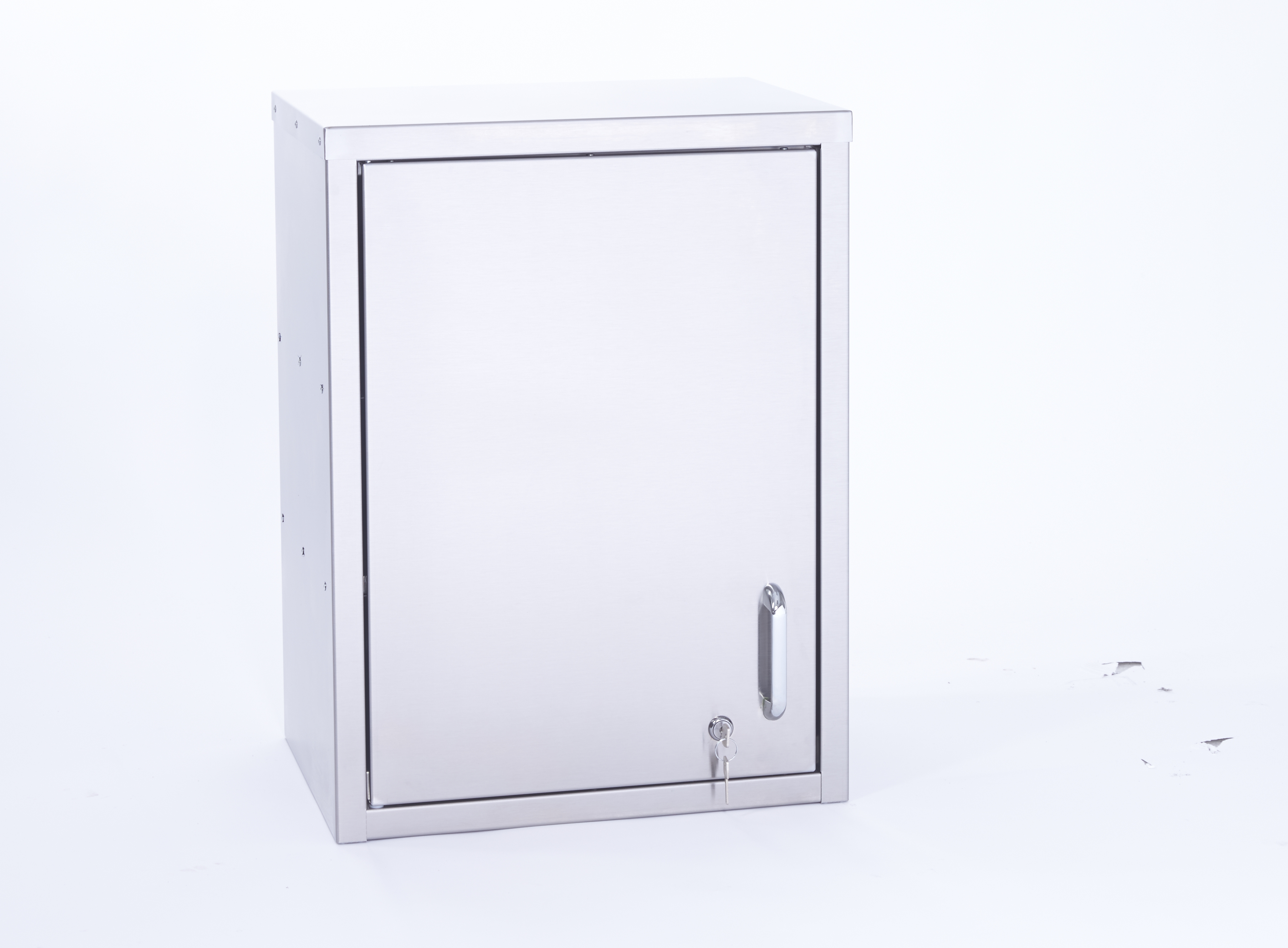 Parry WCH600 - Stainless Steel Hinged Single Door Wall Cupboard