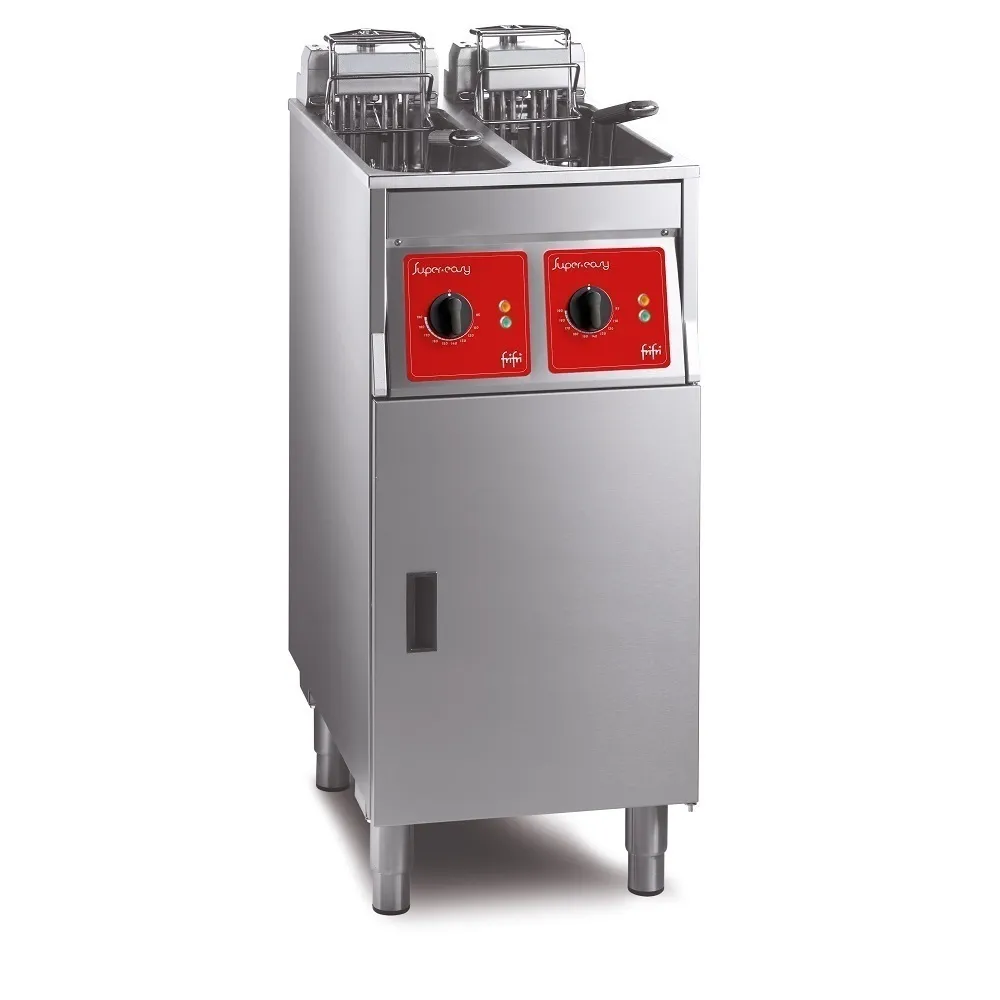 SL422H32N0 - FriFri Super Easy 422 Electric Free-standing Twin Tank Fryer without Filtration