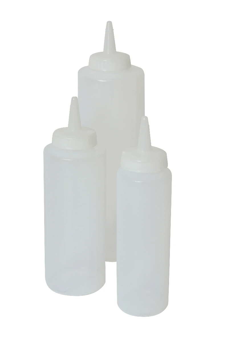 Genware Squeeze Bottle Clear 8oz/23cl