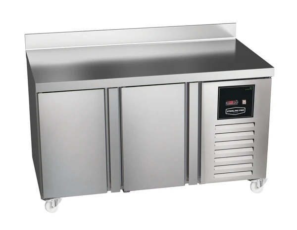 Sterling Pro Green SPI-7-135-20 2 Door Refrigerated Counter with 100mm Splashback