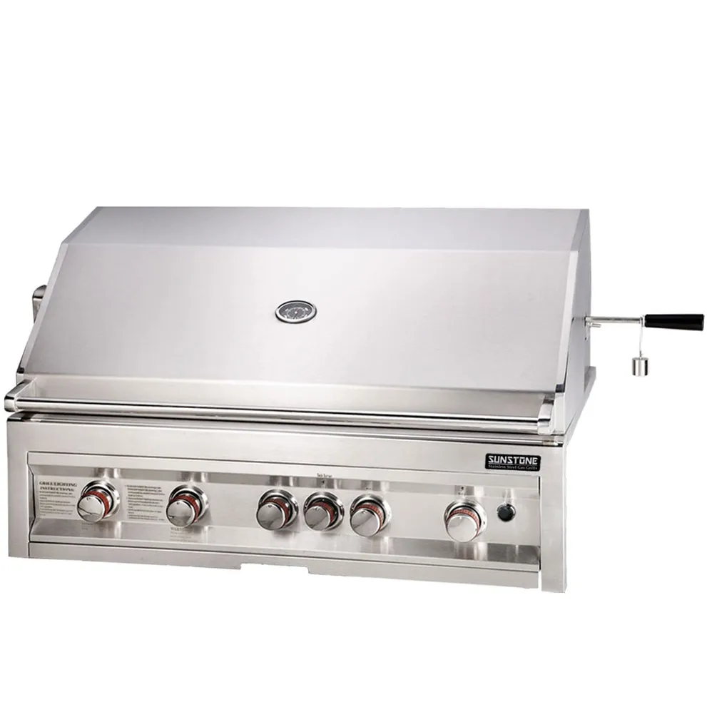 Sunstone Sun Series 5 Burner Gas Grill with Infrared