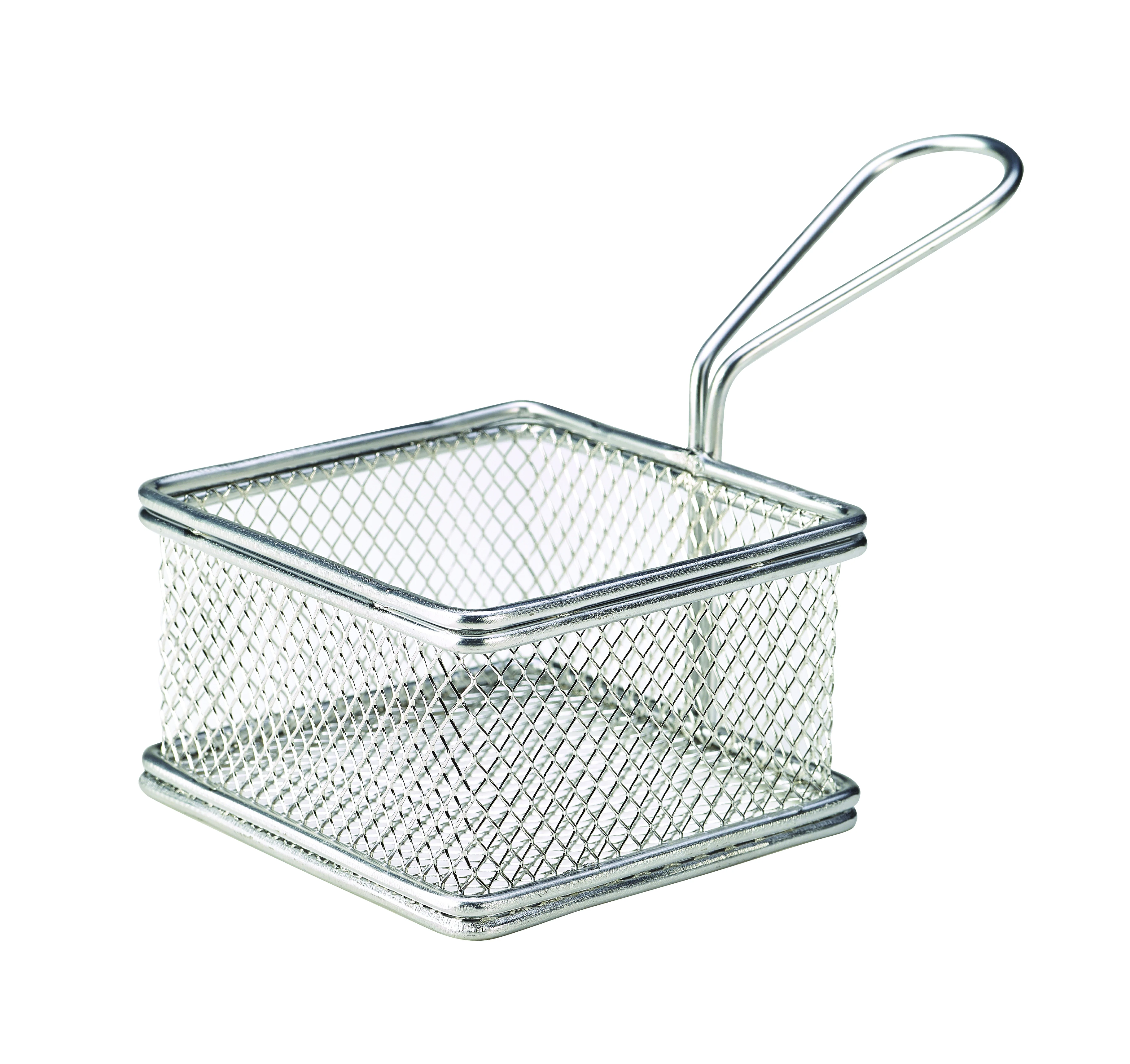 Serving Fry Basket Square 9.5X9.5X6cm