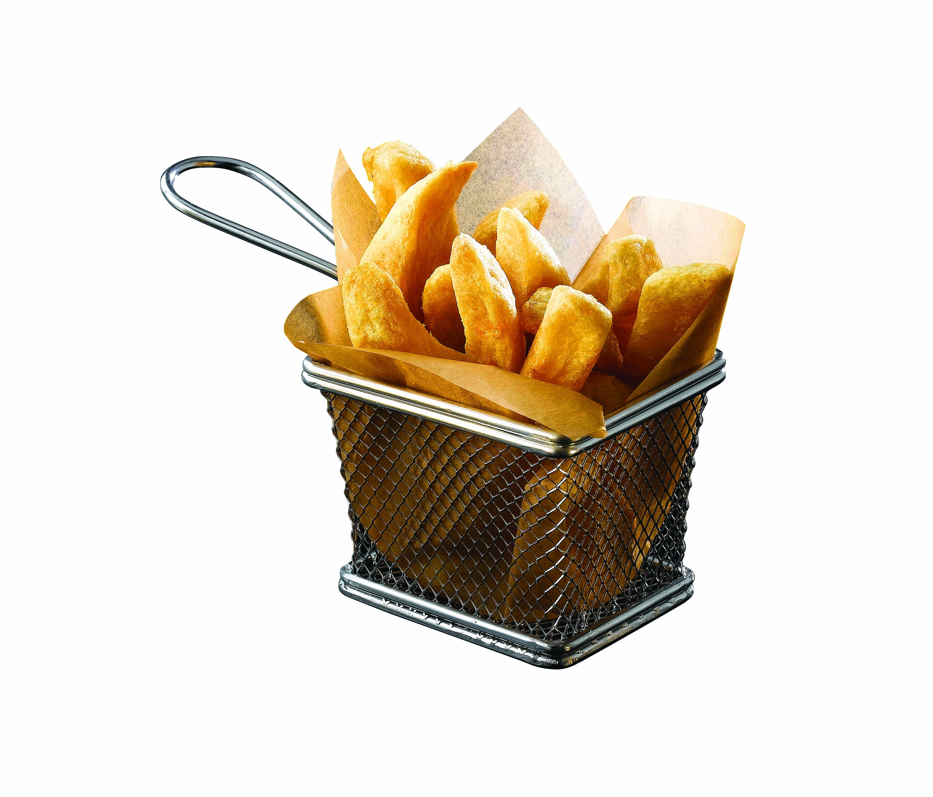 Serving Fry Basket Rectangular 12.5 X 10 X 8.5cm