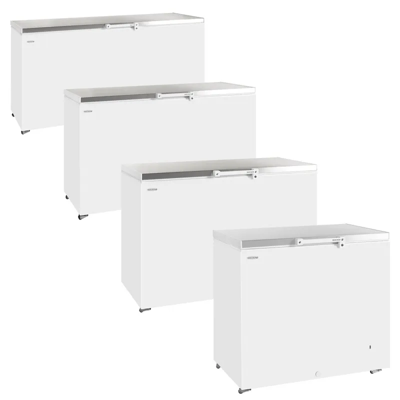 Tefcold GM SS Range Solid Lid Chest Freezer