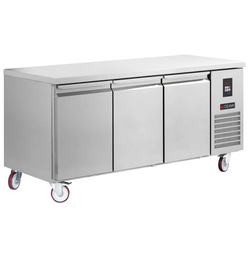 Gemm TGB7 Platinum 3 Door Counter Freezer