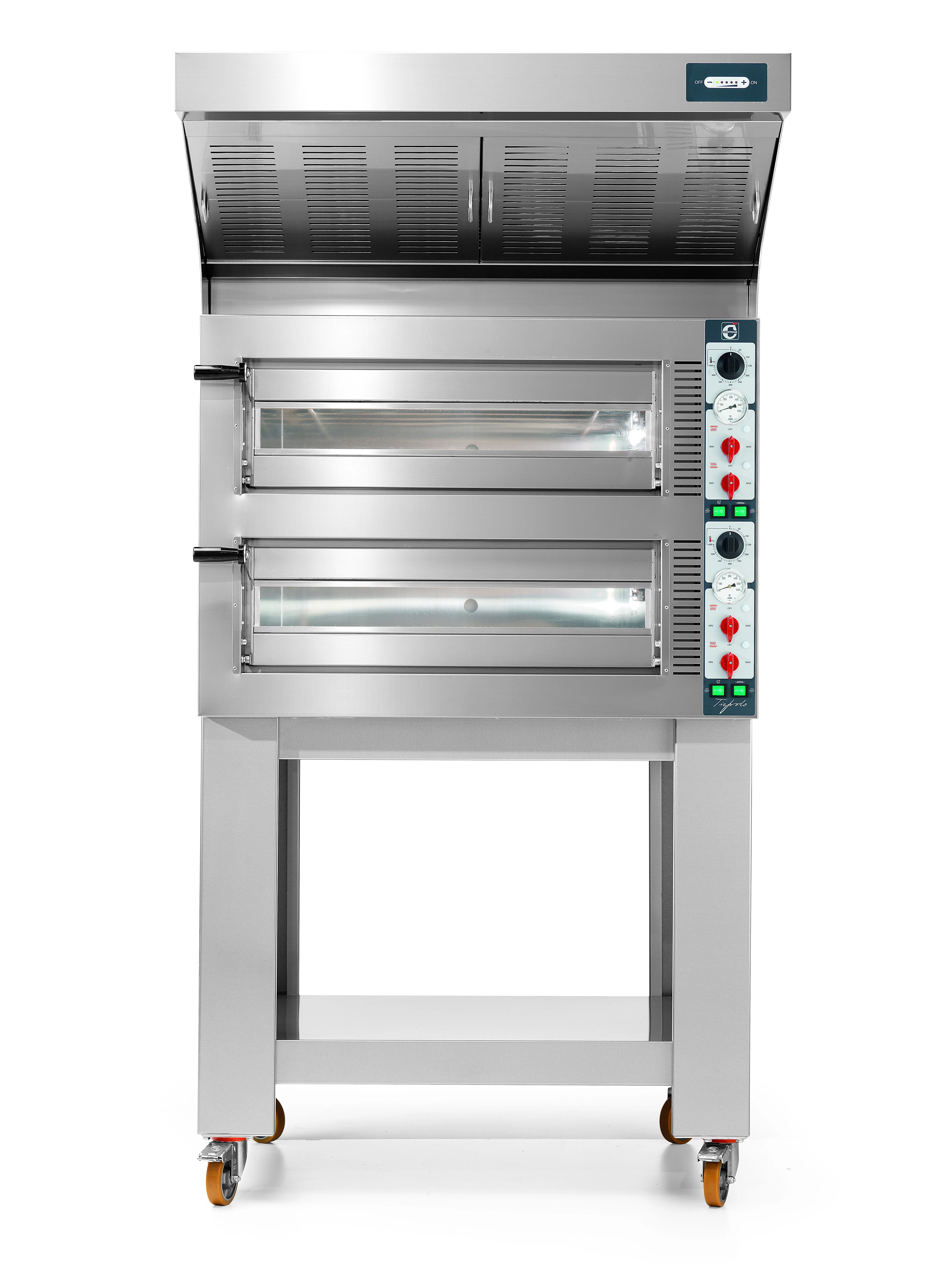 Cuppone LLKTP6352 Tiepolo Twin Deck Electric Pizza Oven