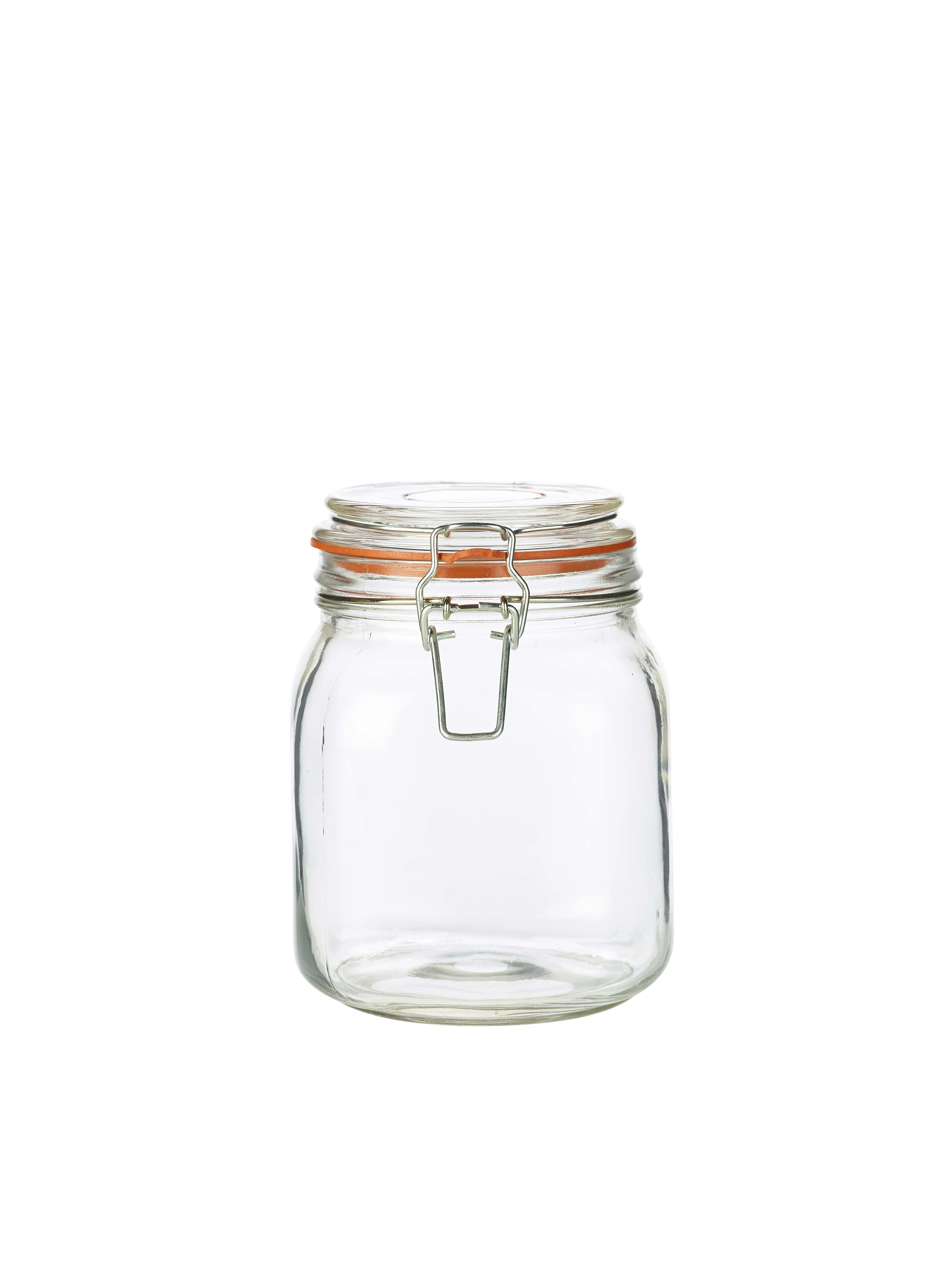 Genware Glass Terrine Jar 1L