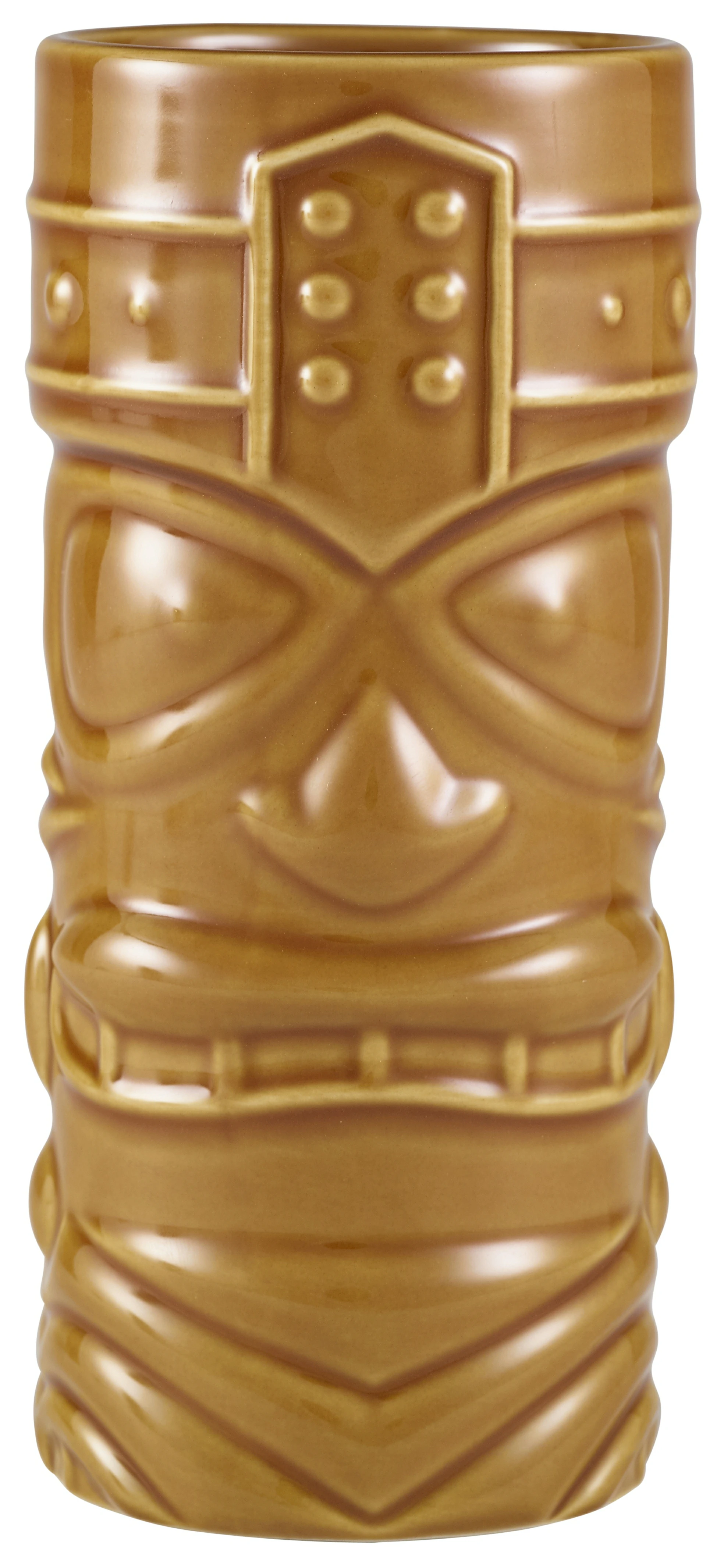 Genware Brown Tiki Mug 40cl/14oz