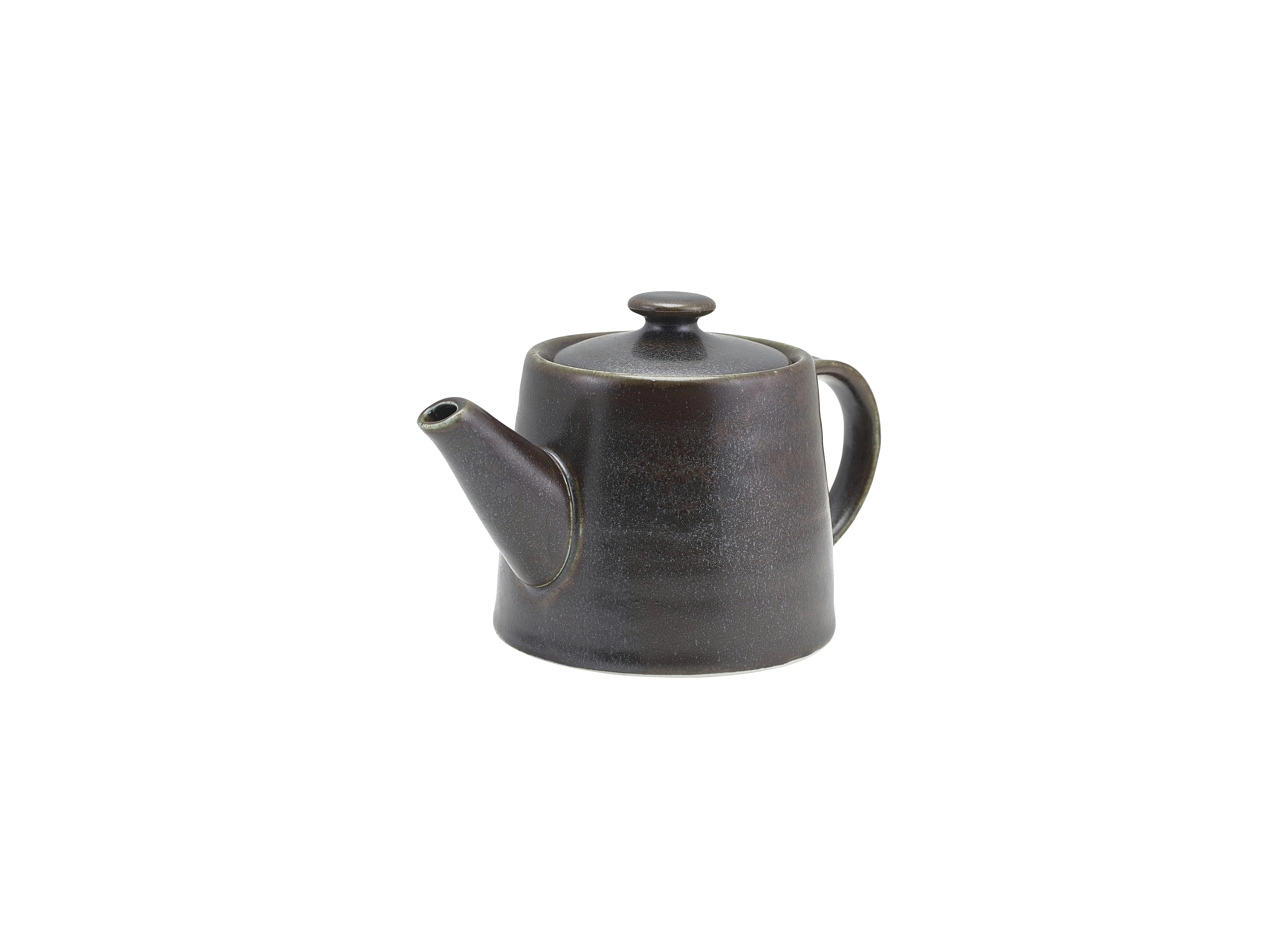 Terra Porcelain Black Teapot 50cl/17.6oz