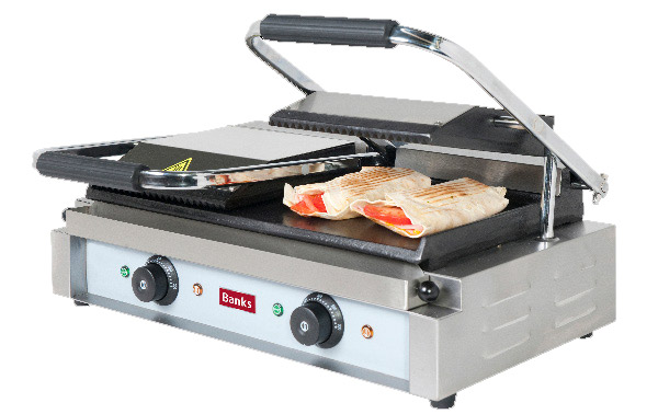 Banks TCG-RF Double Panini Grill