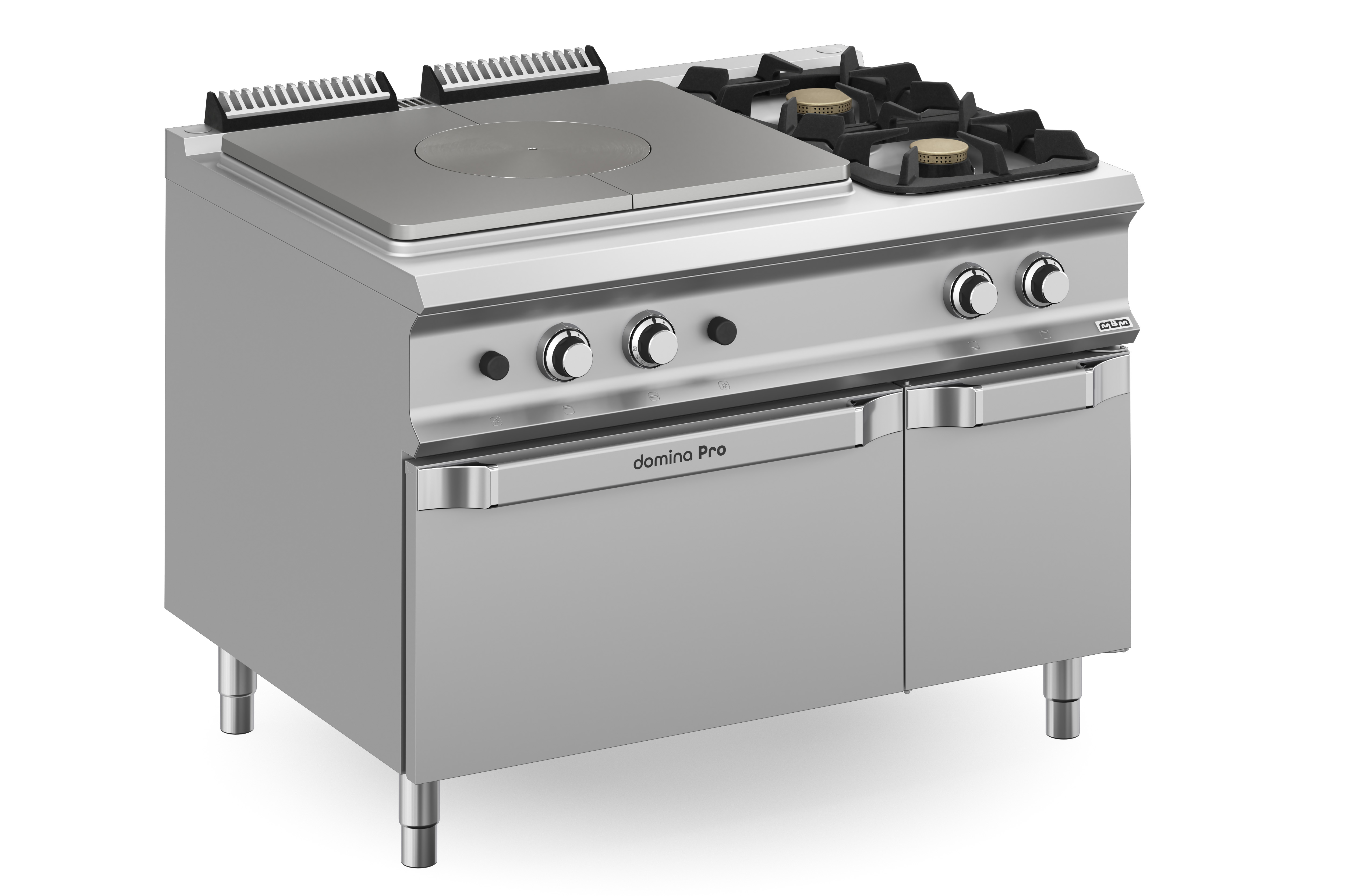 Domina Pro 900 TPG912FGXL 2 Burners Gas Cooker with 12KW Solid top and Gas Oven