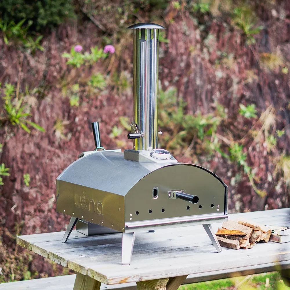 Luna Venice Wood Pellet Outdoor Pizza Oven