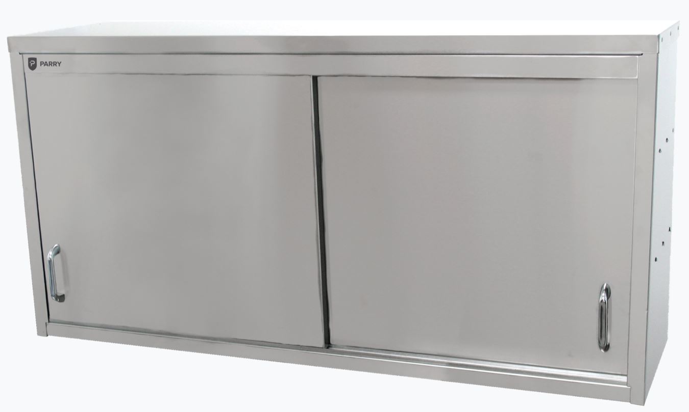 Parry WCS900 - Stainless Steel Sliding Door Wall Cupboard