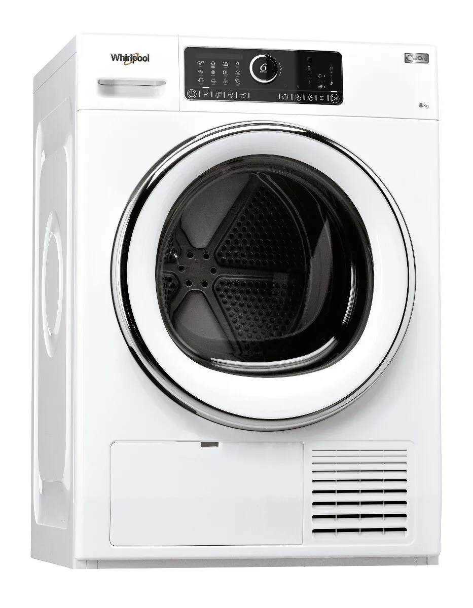 Whirlpool Omnia AWZ8HP/PRO-B 6th Sense 8kg A++ Heat Pump Commercial Dryer